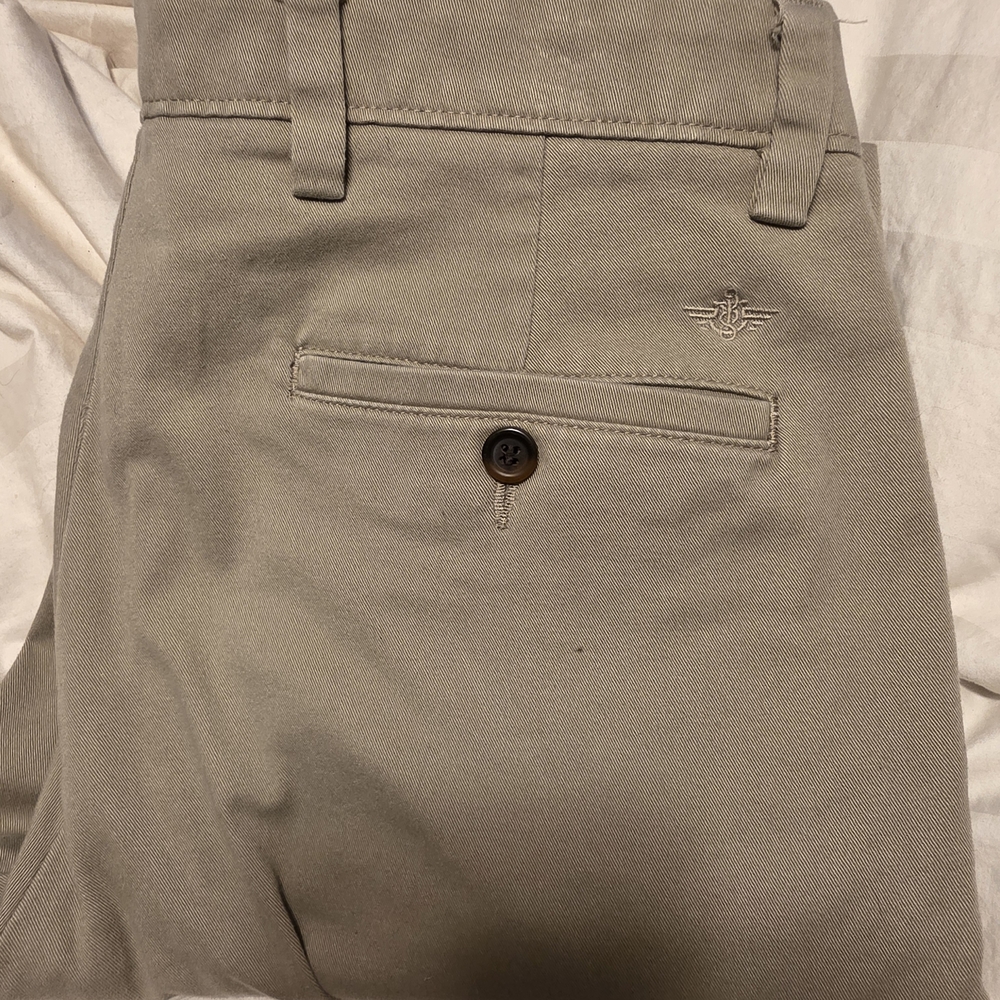 Dockers Signature Khaki Lux Straight Fit Stretch Pants - Khaki - 32x34